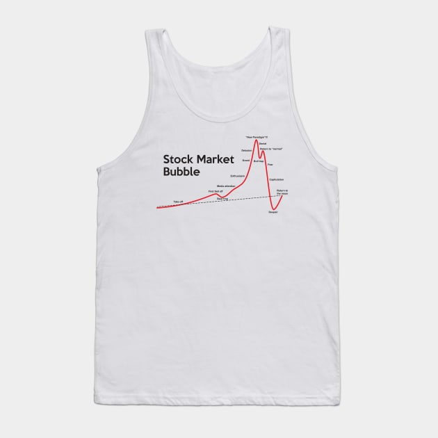 Stock Market Bubble Tank Top by AustralianMate